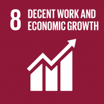 Sustainable Development Goal : Decent work & economic growth Sustainable Development Goal : Decent work & economic growth